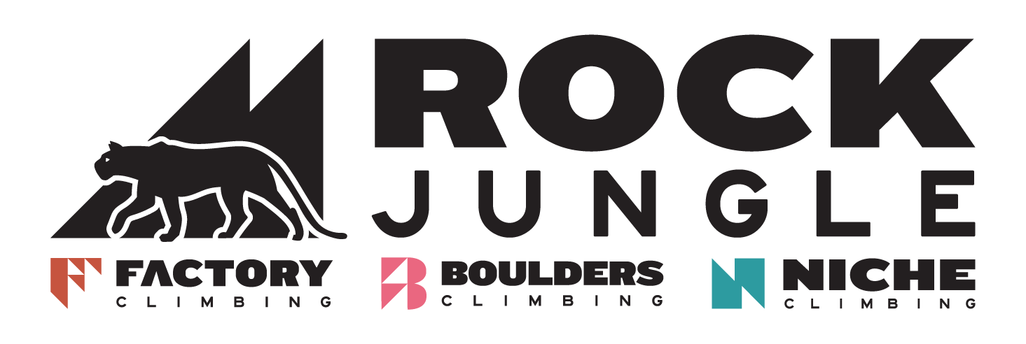 Rock Jungle and group of gyms logo